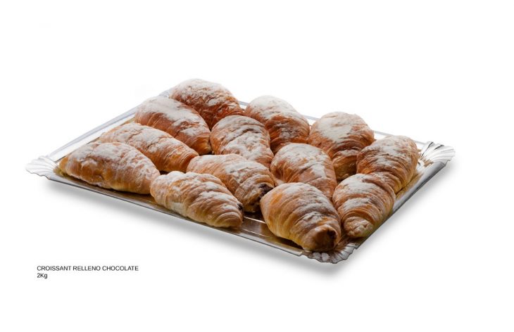 Croissant relleno de chocolate dulces caseros Cuenca Málaga